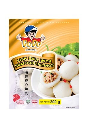 Dodo Fish Ball Seafood Fill/ 海鲜夹心鱼丸