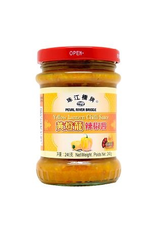 PRB Yellow Chilli Sauce/ 黄灯笼辣椒酱 珠江桥牌